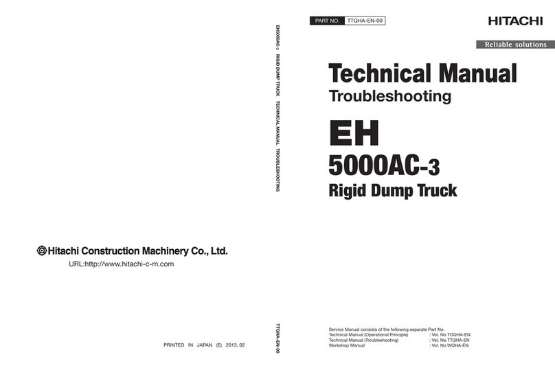 Hitachi EH 5000AC-3 Technical manual