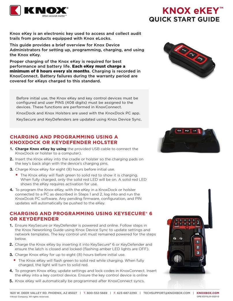 Knox eKEY quick start guide