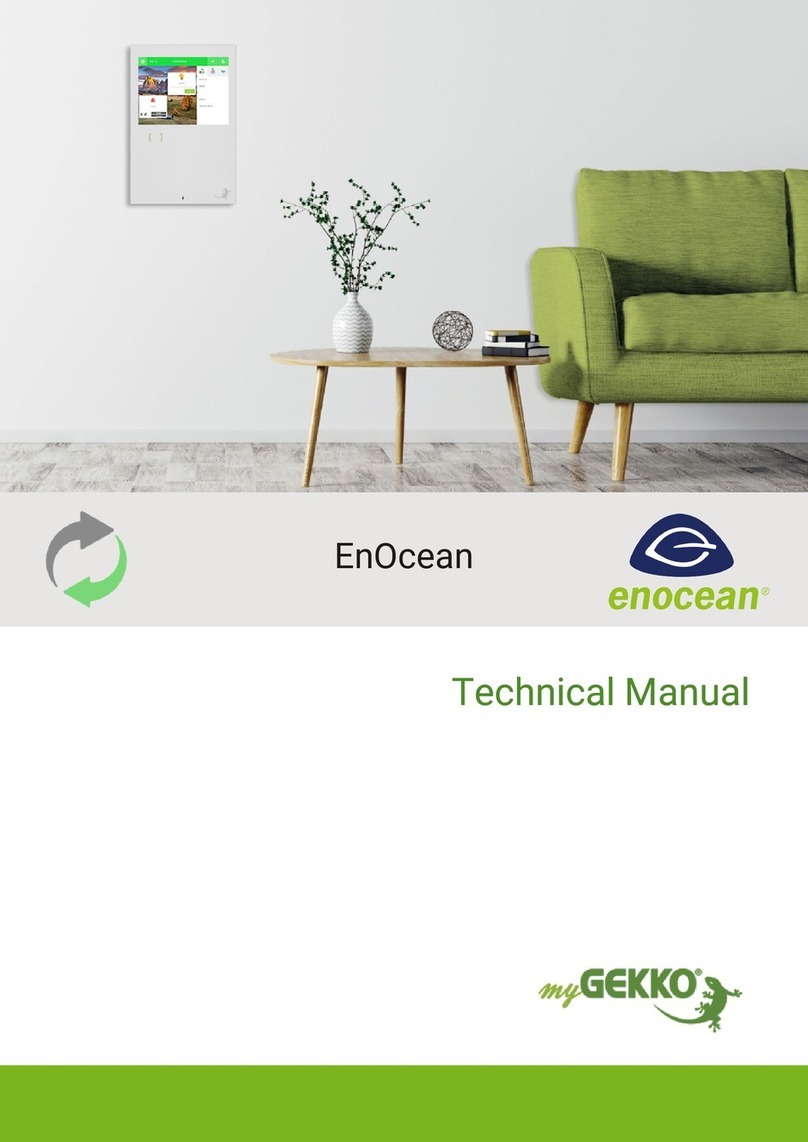 GEKKO EnOcean User manual
