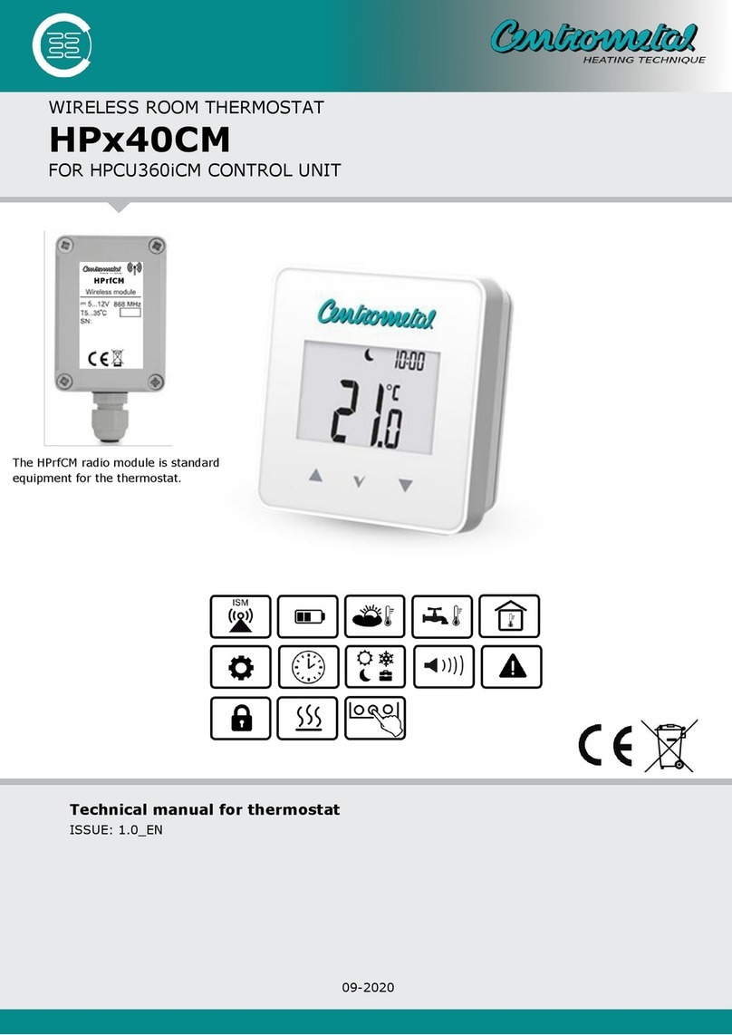 Centrometal HPx40CM Technical manual