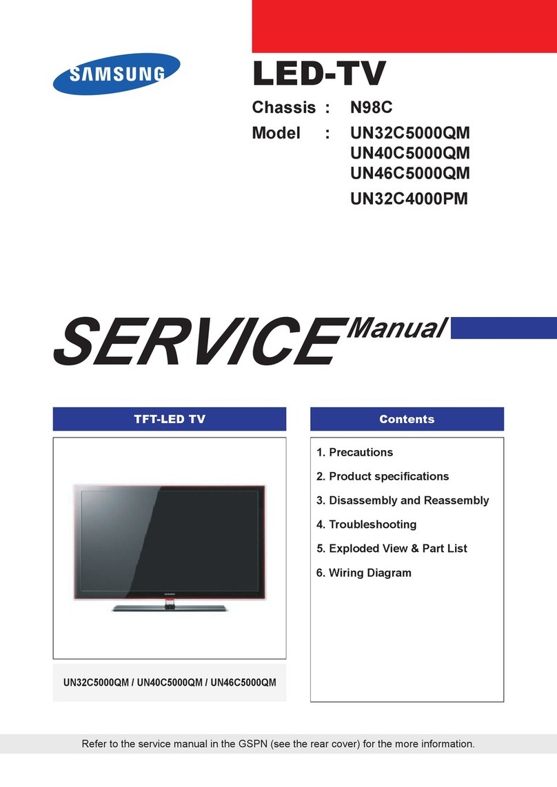 Samsung UN32C5000QM Service manual