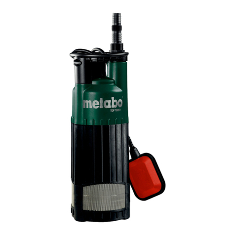 Metabo TDP 7501 S Original instructions