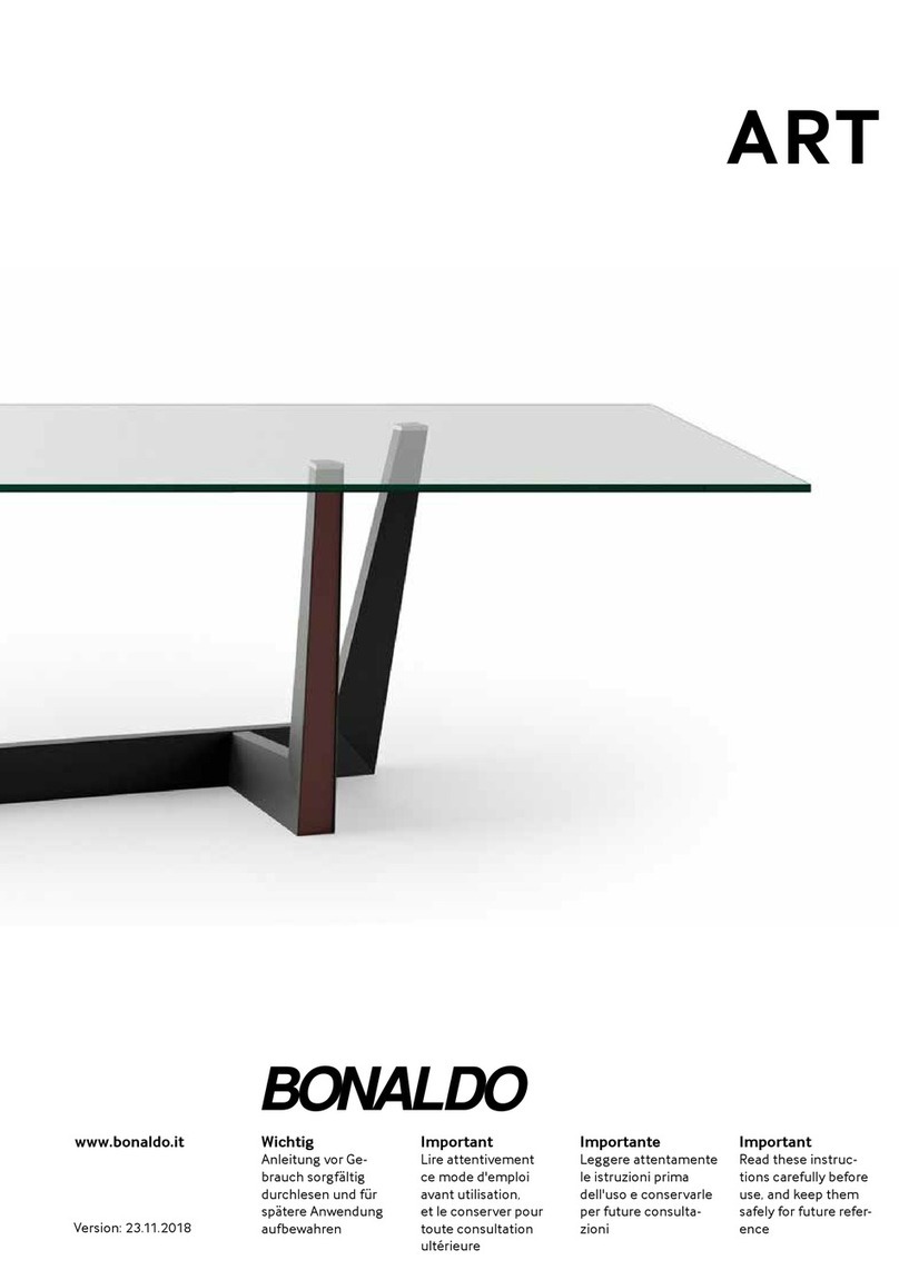 Bonaldo ART 220.325.6 manual