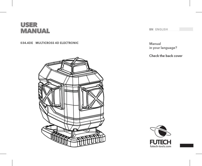 Futech MULTICROSS 4D ELECTRONIC User manual Futech MULTICROSS 4D ELECTRONIC User manual