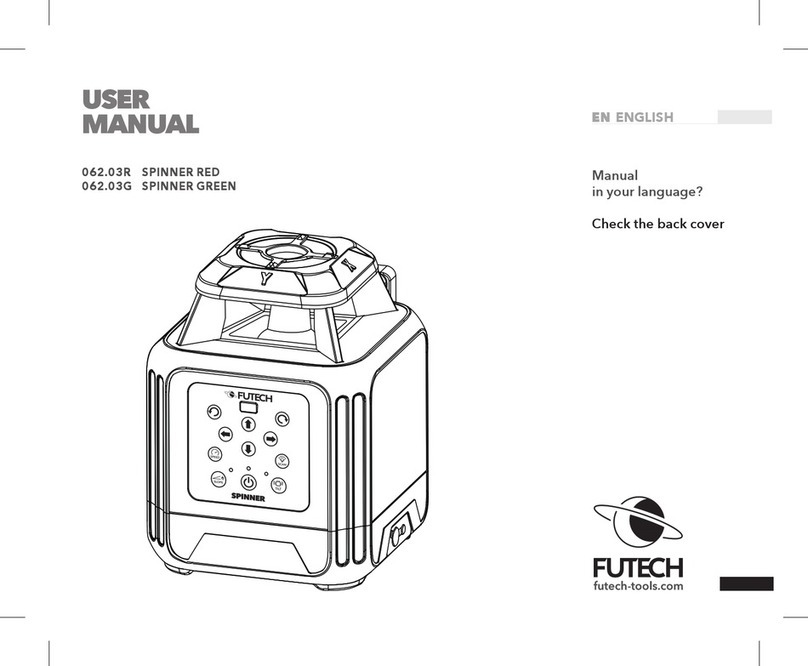 Futech SPINNER RED User manual Futech SPINNER RED User manual