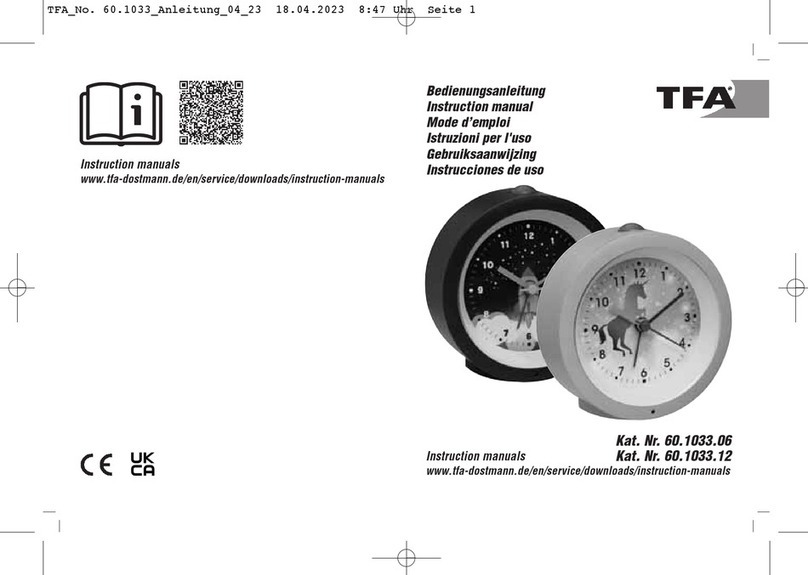 TFA 60.1033 Instruction manuals