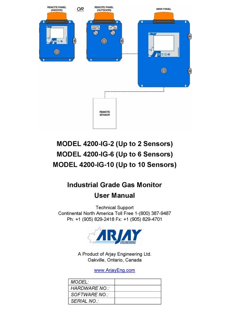 ARJAY ENGINEERING 4200-IG-2 user manual