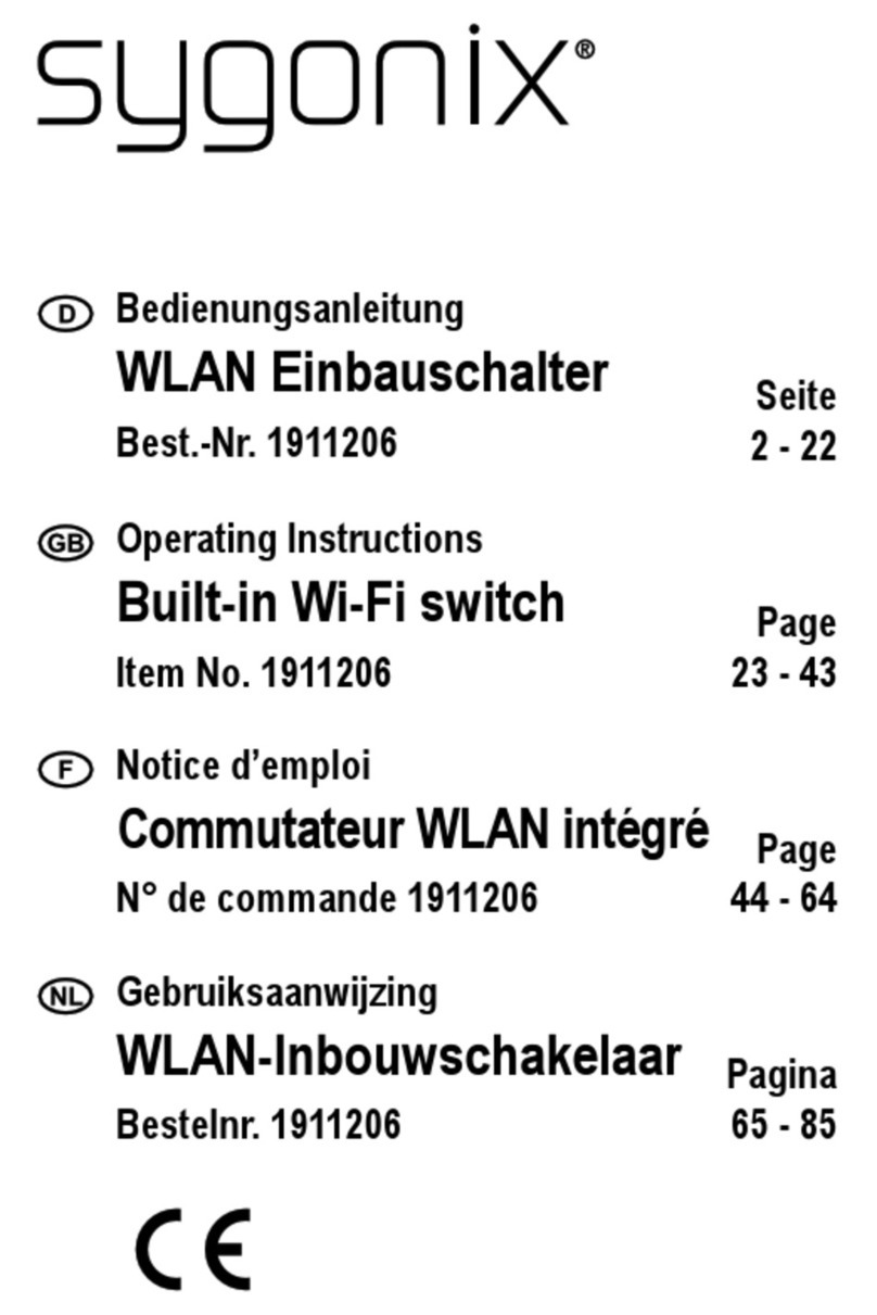 Sygonix SY-3822412 User manual