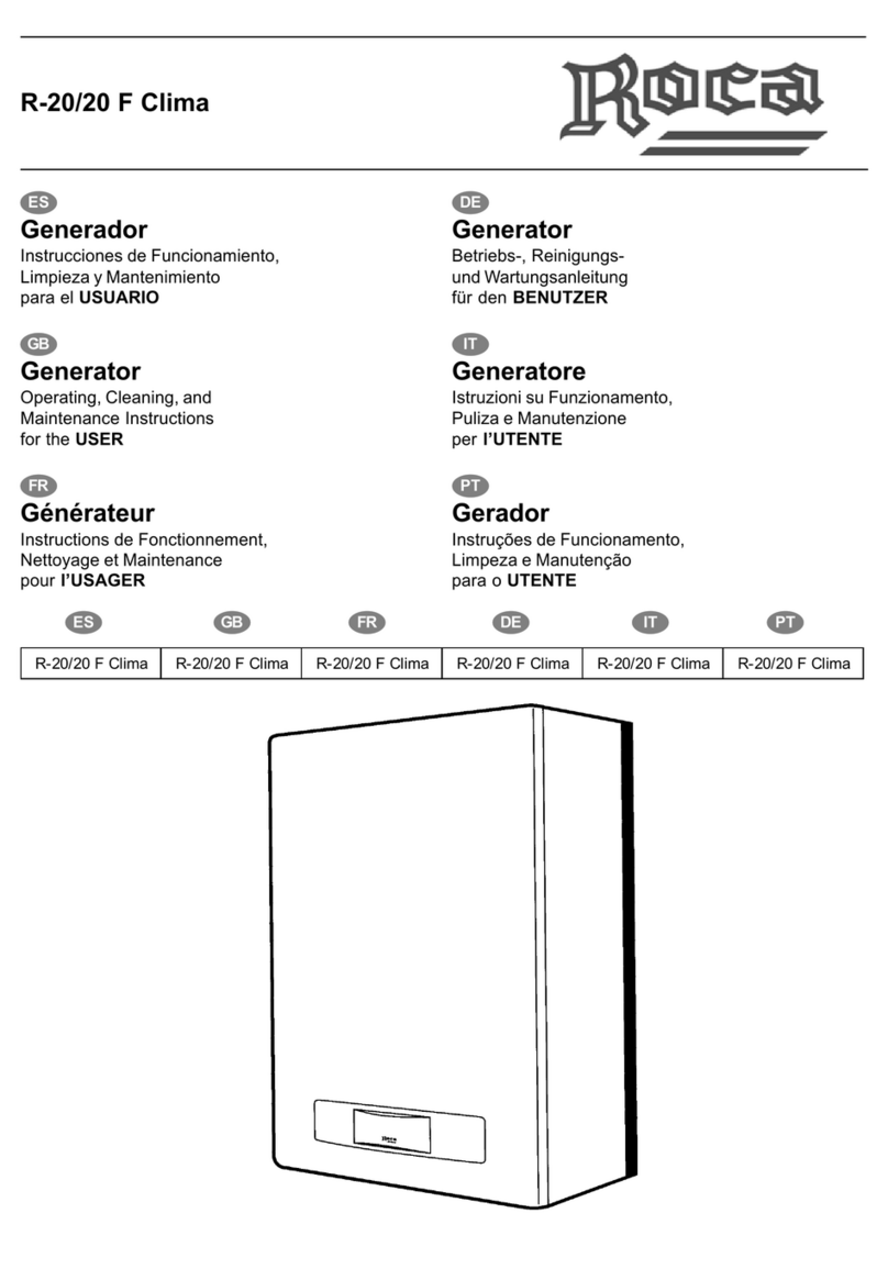 Roca R-20 User manual
