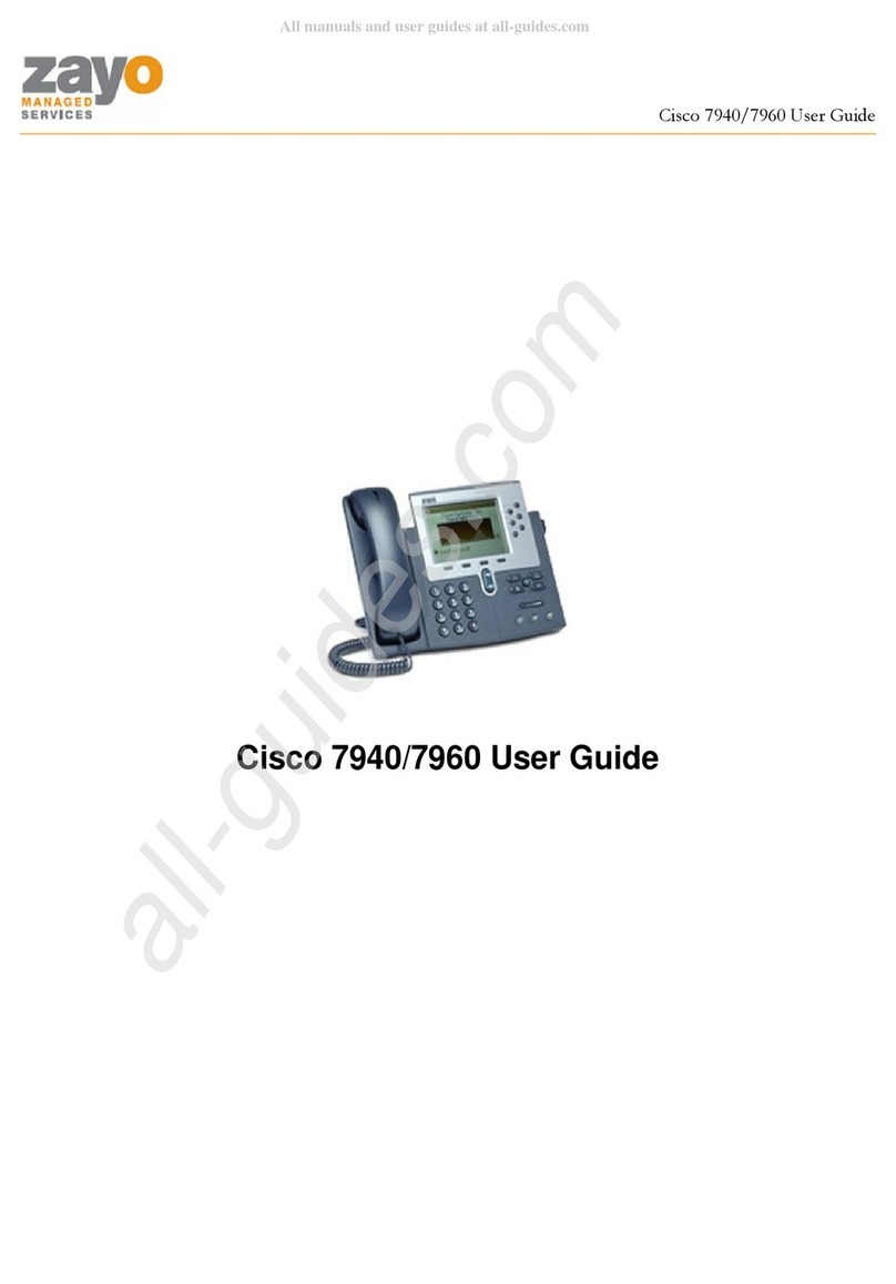 Cisco Cisco 7940 User manual
