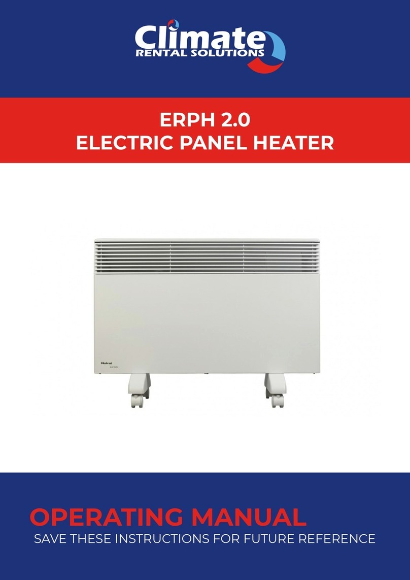Climate RENTAL SOLUTIONS ERPH 2.0 User manual