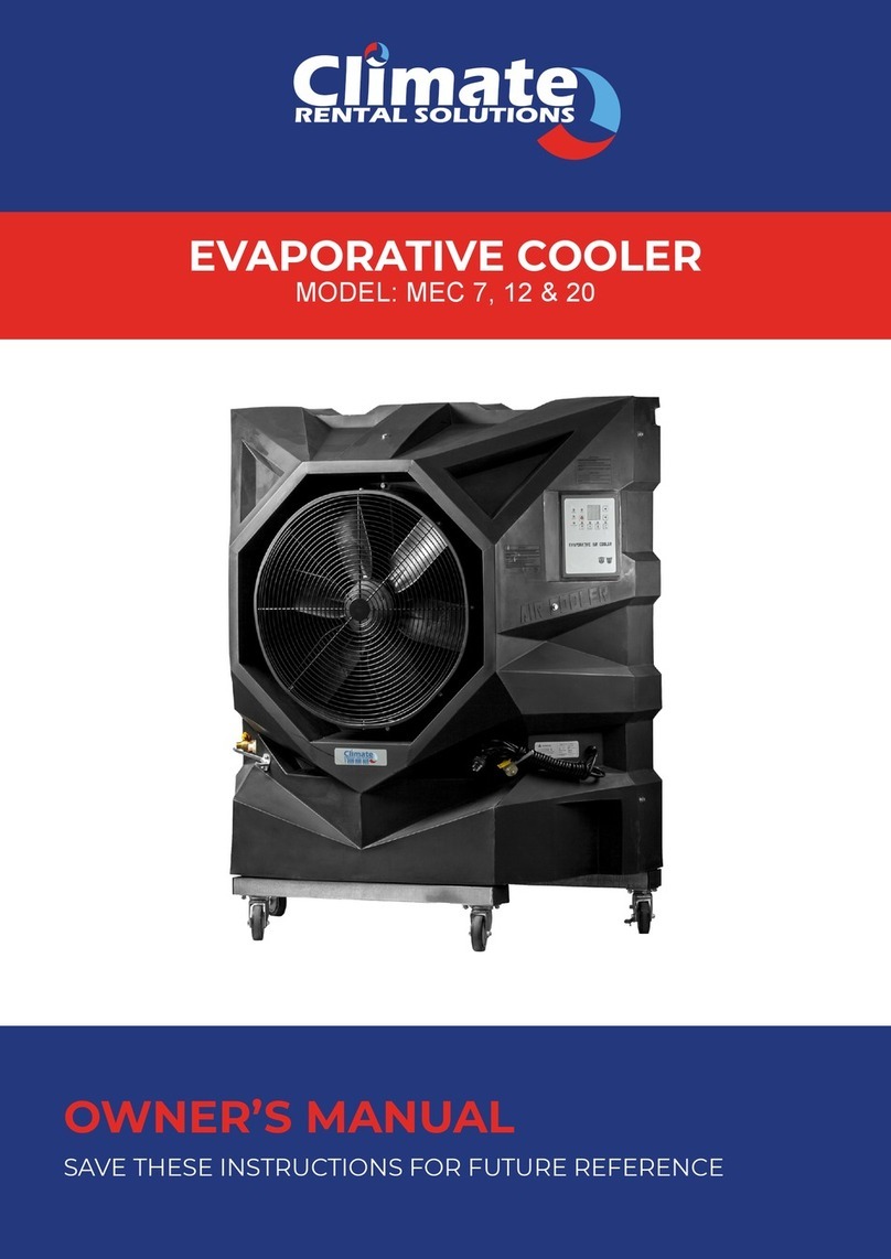 Climate RENTAL SOLUTIONS MEC 7 owner's manual