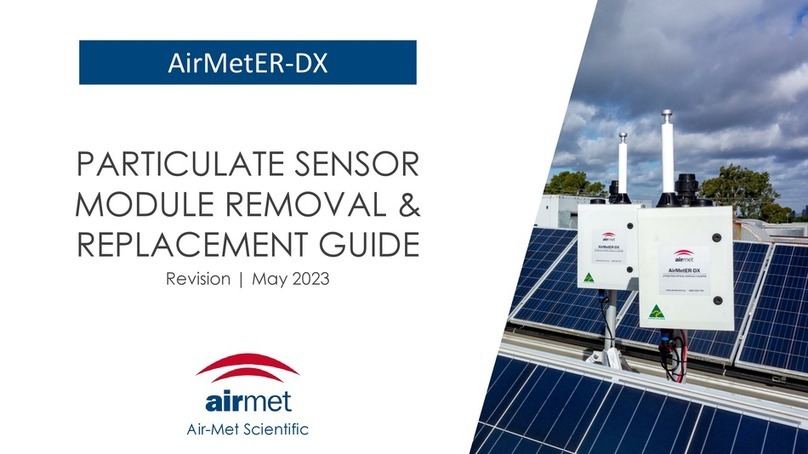 Air-Met AirMetER-DX REMOVAL & REPLACEMENT