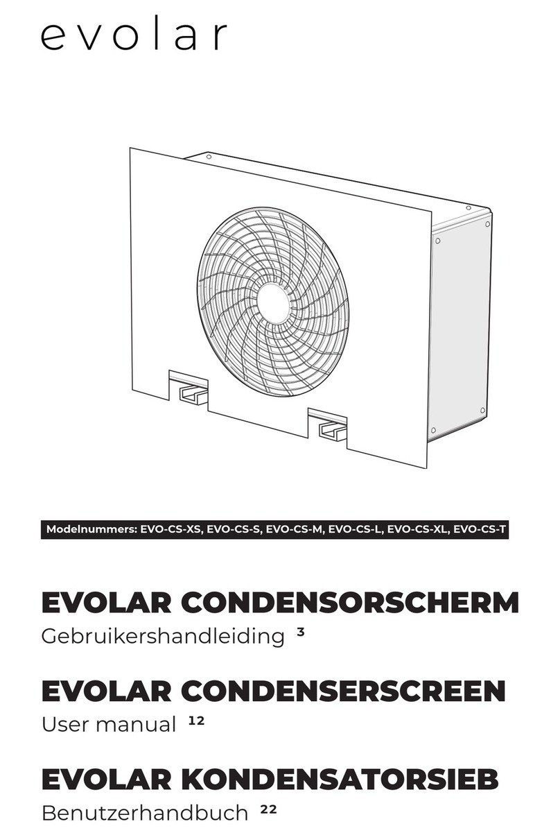 Evolar XS User manual