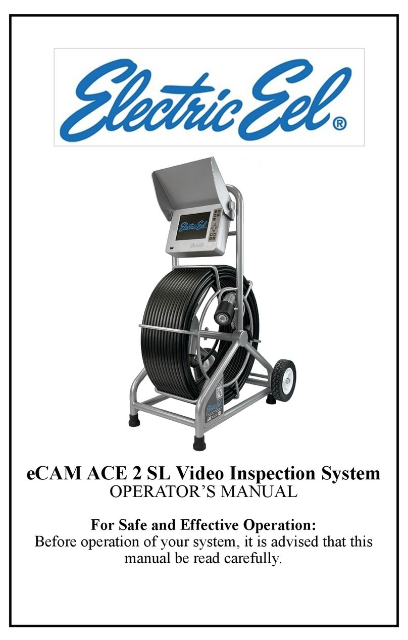Electric Eel eCAM ACE 2 SL Operator's manual