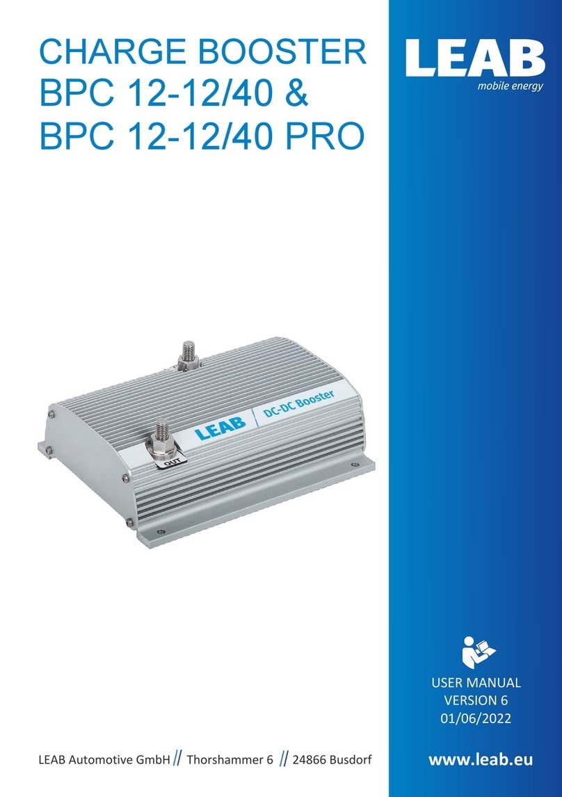 LEAB BPC 12-12/40 User manual