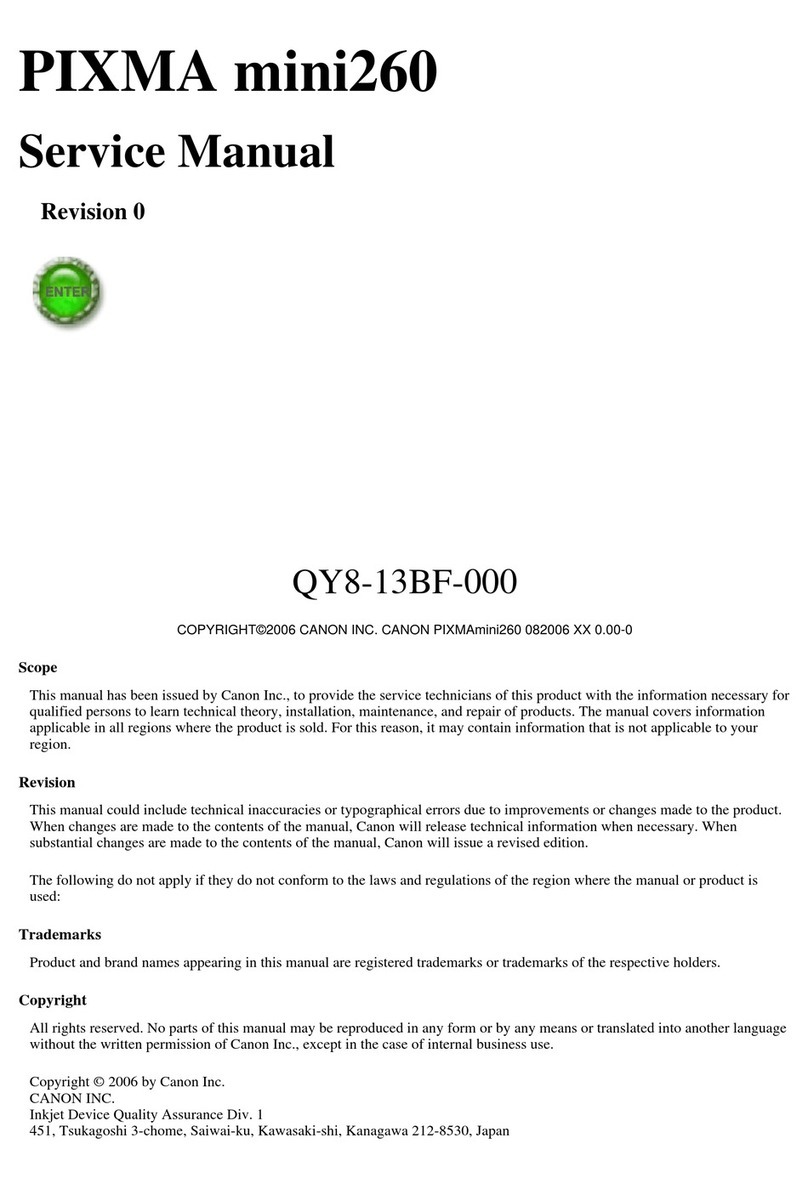 Canon PIXMA mini260 User manual