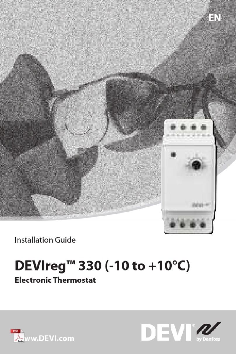 Danfoss DEVIreg 330 User manual