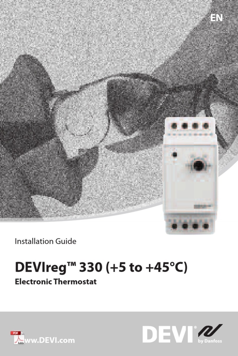 Danfoss DEVIreg 330 User manual