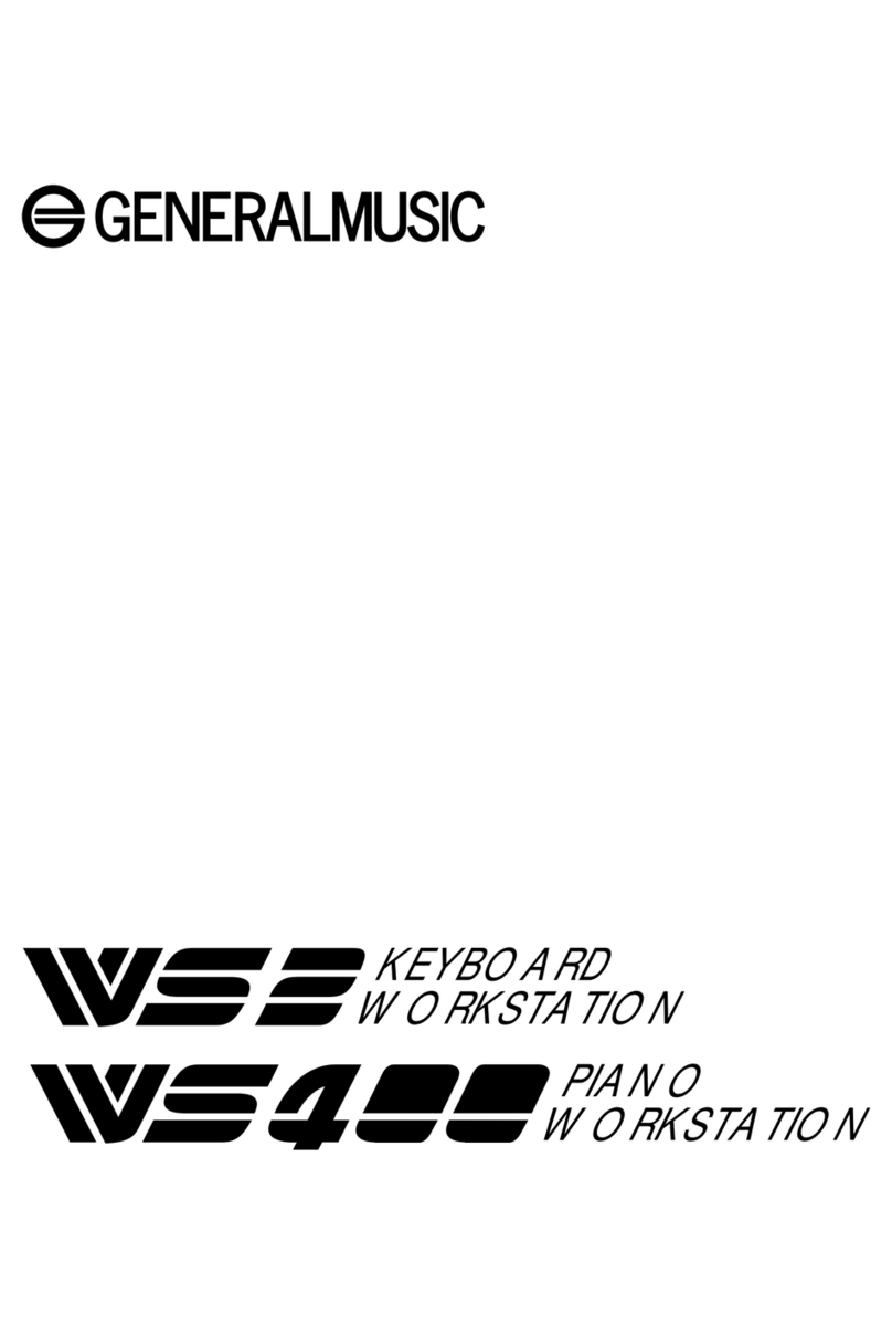 Generalmusic WS 2 owner's manual