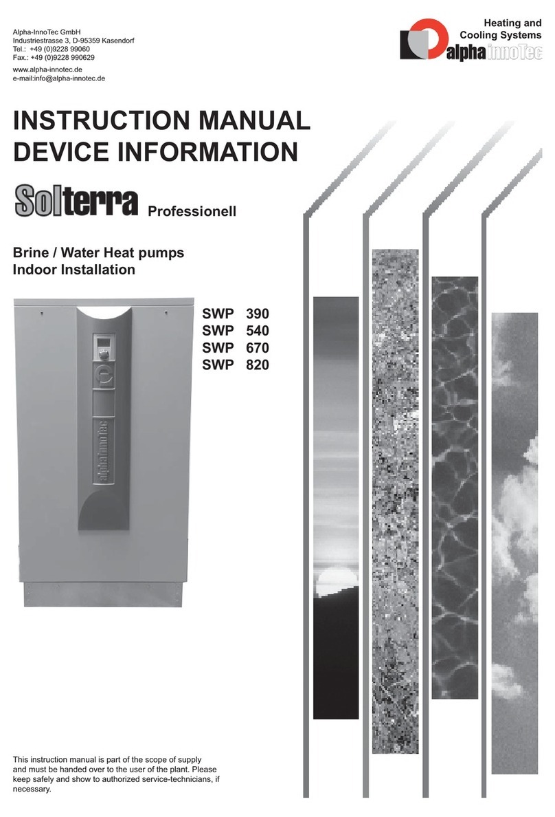alphainnoTec Solterra SWP 390 User manual