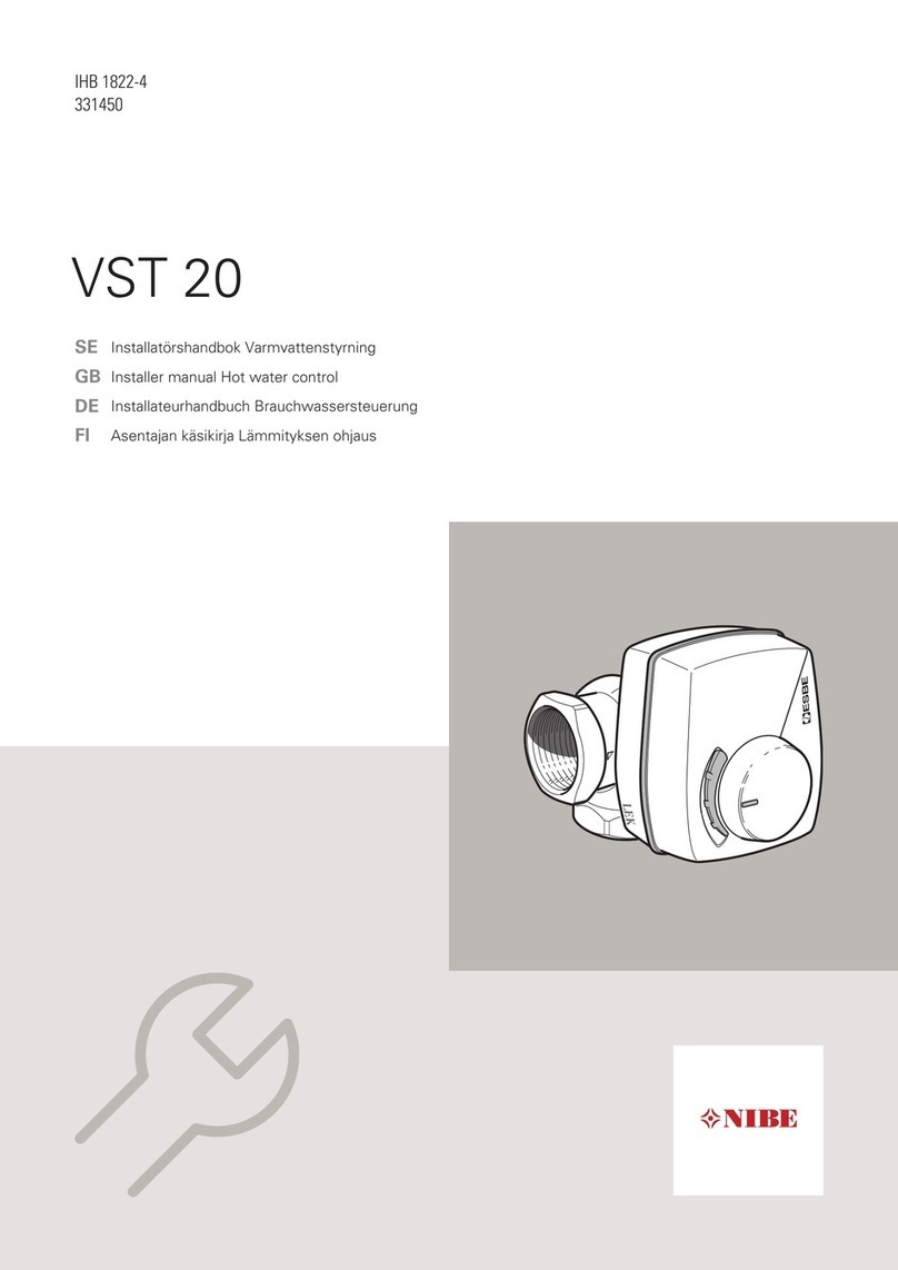 Nibe VST 20 Installer manual