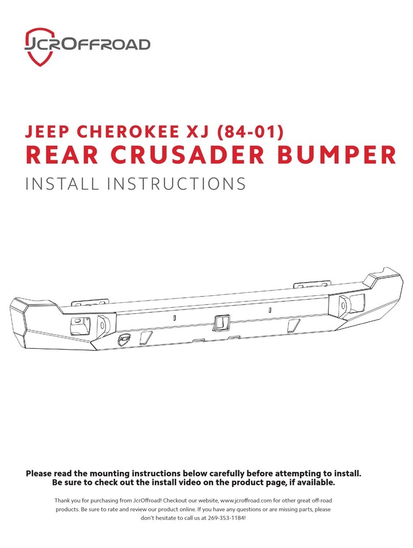 JCROffroad XJRC Install instructions