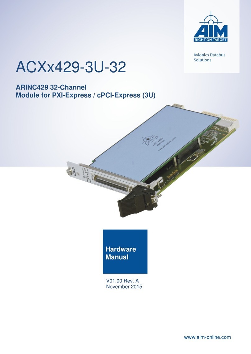 Aim ACXx429-3U-32 User manual
