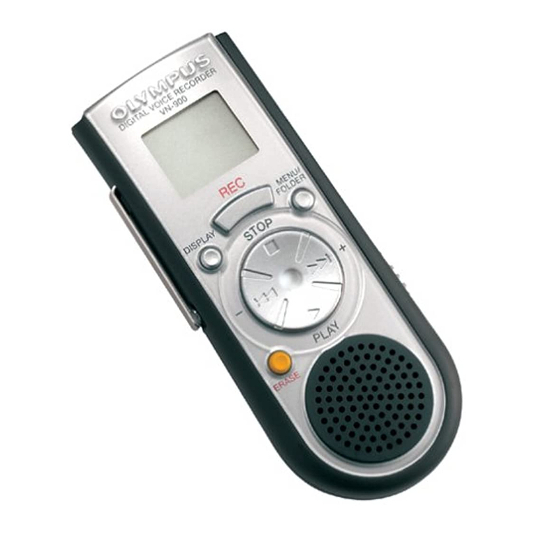 Olympus VN-900 user manual