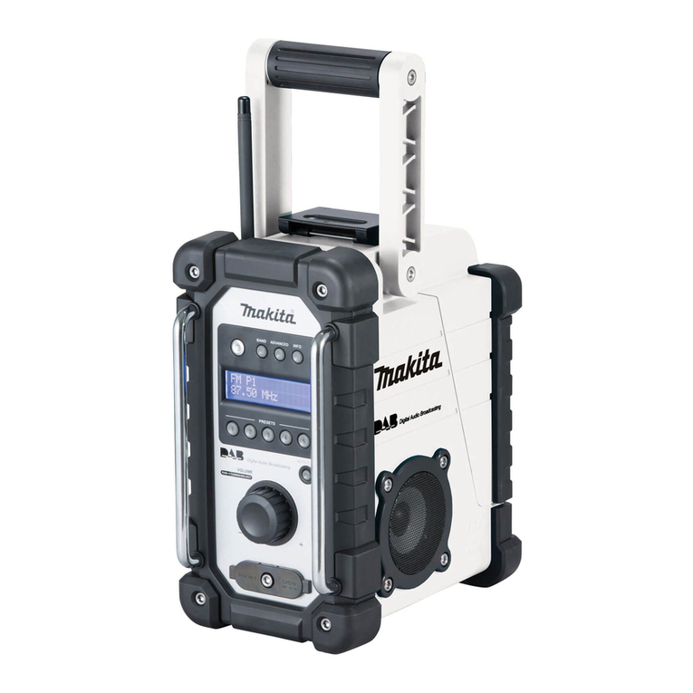 Makita DMR109 User manual