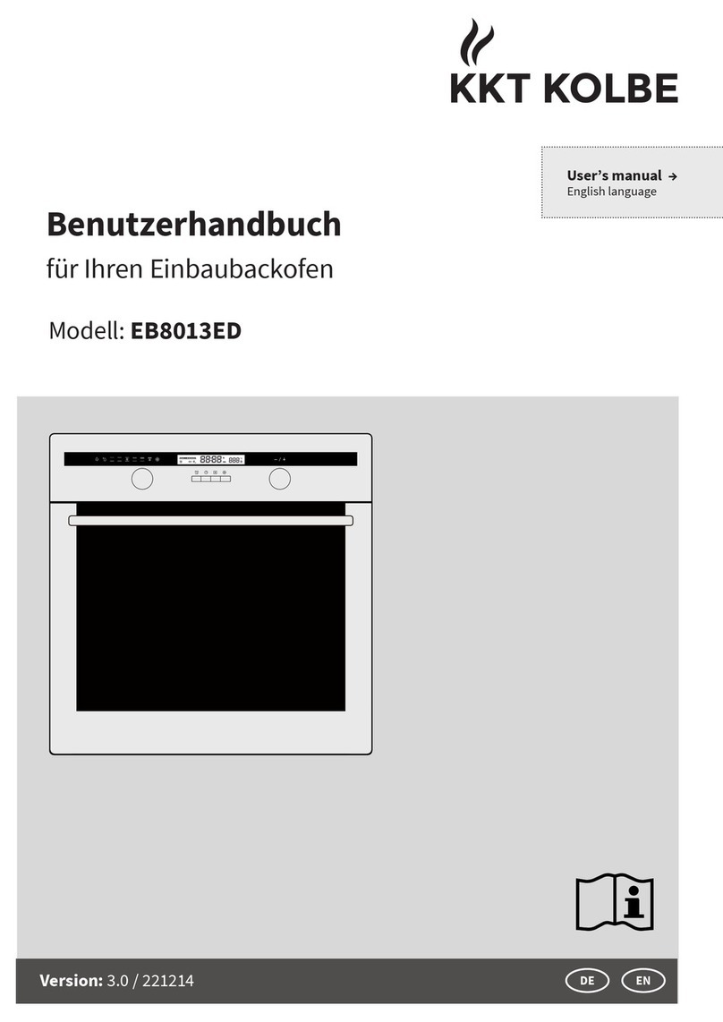 KKT KOLBE EB8013ED user manual