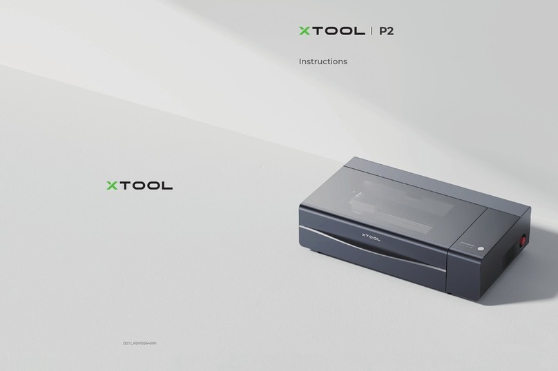 Xtool P2 Riser Base User manual