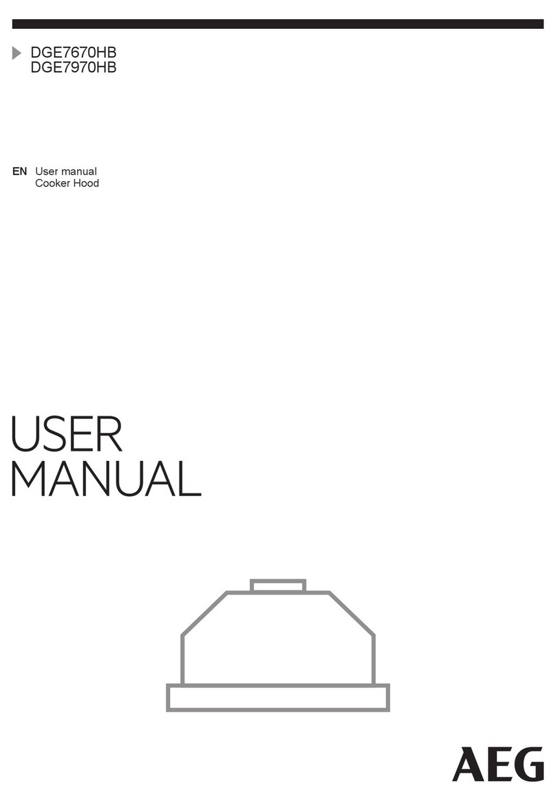 AEG DGE7670HB User manual