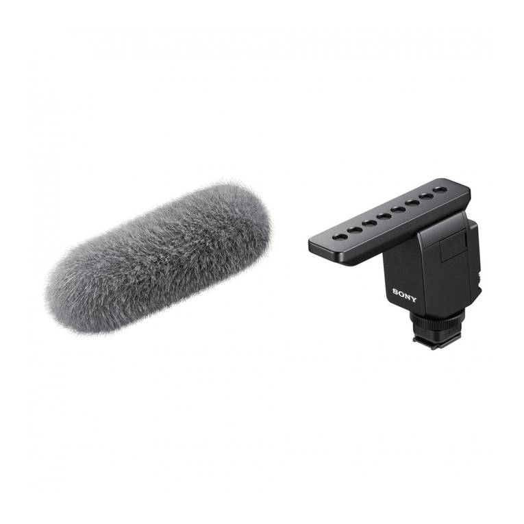 Sony ECM-B1M User manual