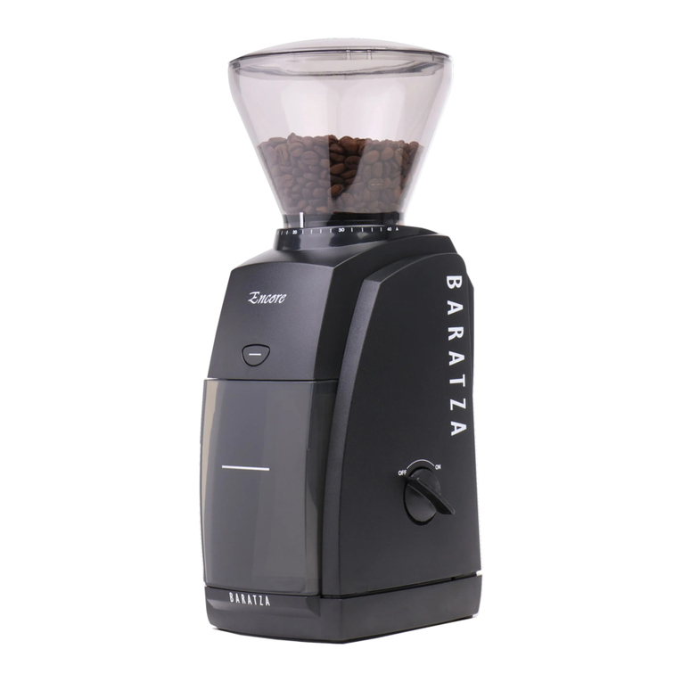 Baratza Encore User manual Baratza Encore User manual