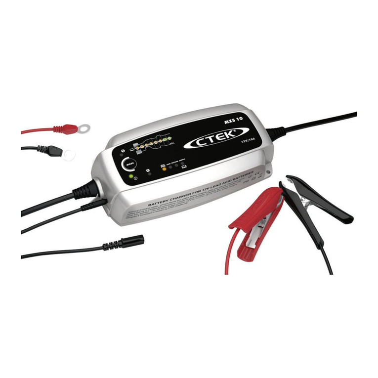CTEK MXS 10 User manual