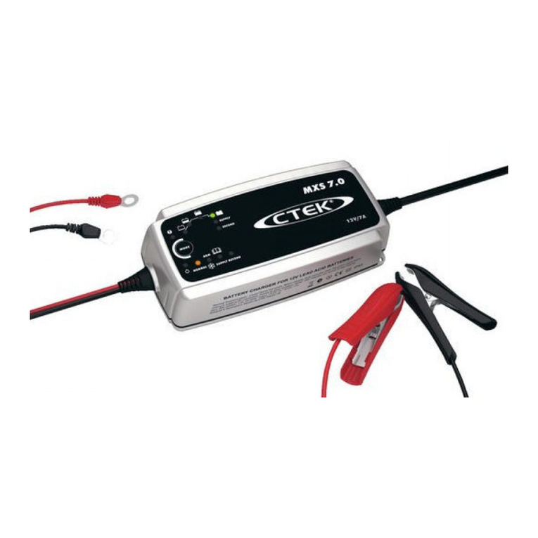 CTEK MXS 7.0 user manual