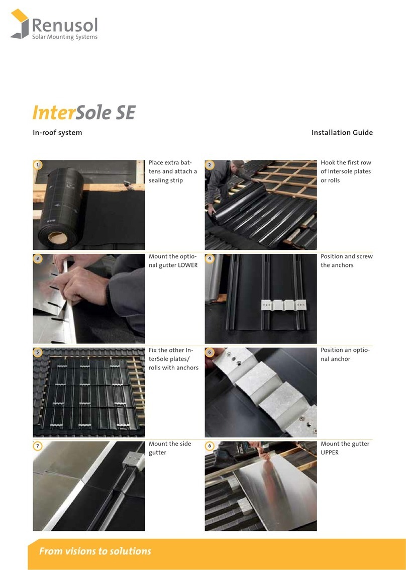 Renusol InterSole SE installation guide