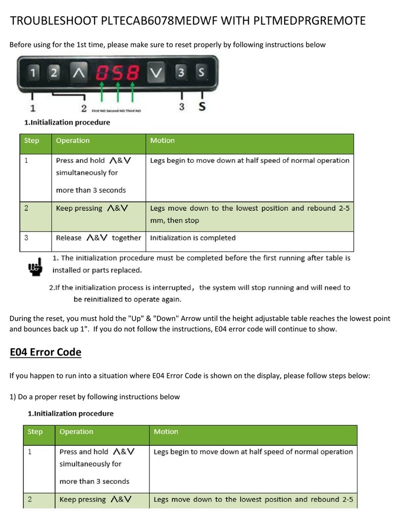 Performance Furnishings PLTECAB6078MEDWF User manual Performance Furnishings PLTECAB6078MEDWF User manual