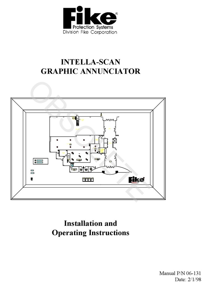 Fike 10-11 Series Installation and operating instructions