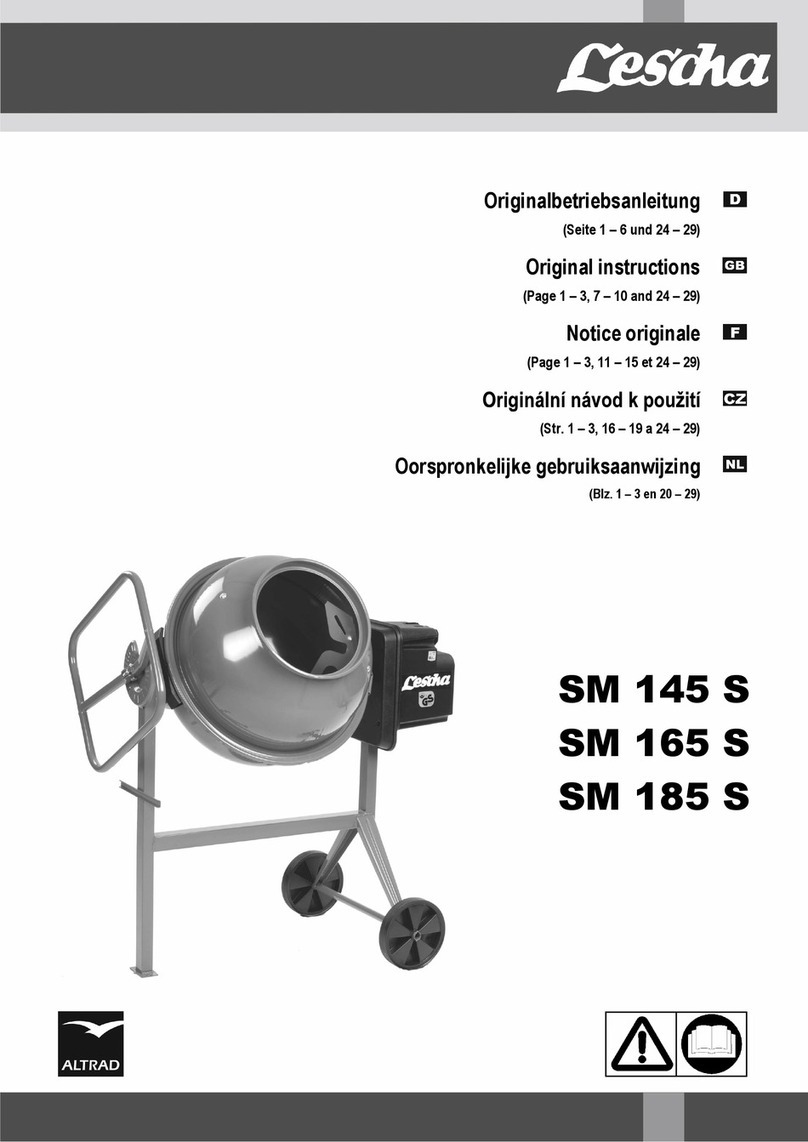 Lescha SM 145 S Original instructions