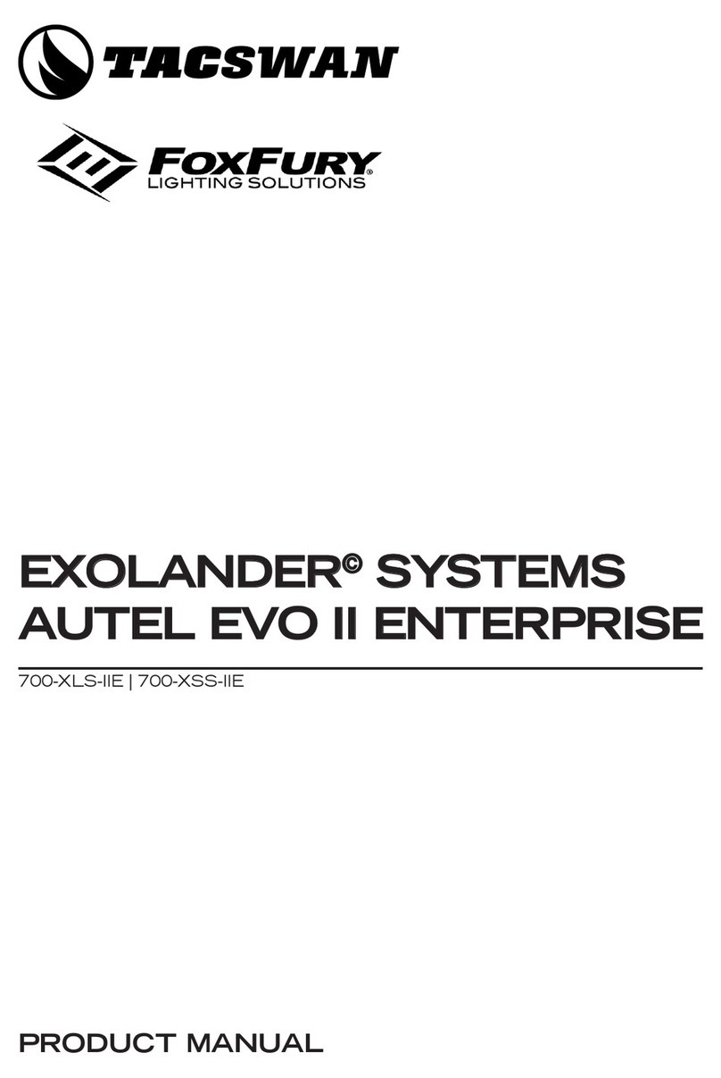 Foxfury Lighting Solutions EXOLANDER 700-XLS-IIE User manual Foxfury Lighting Solutions EXOLANDER 700-XLS-IIE User manual