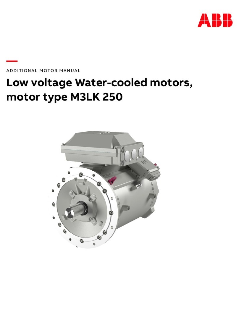 ABB M3LK 250 User manual