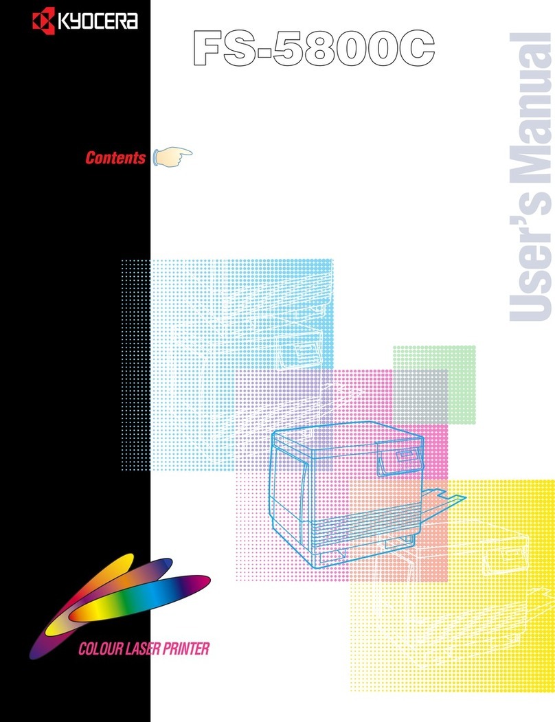 Kyocera FS-5800C User manual