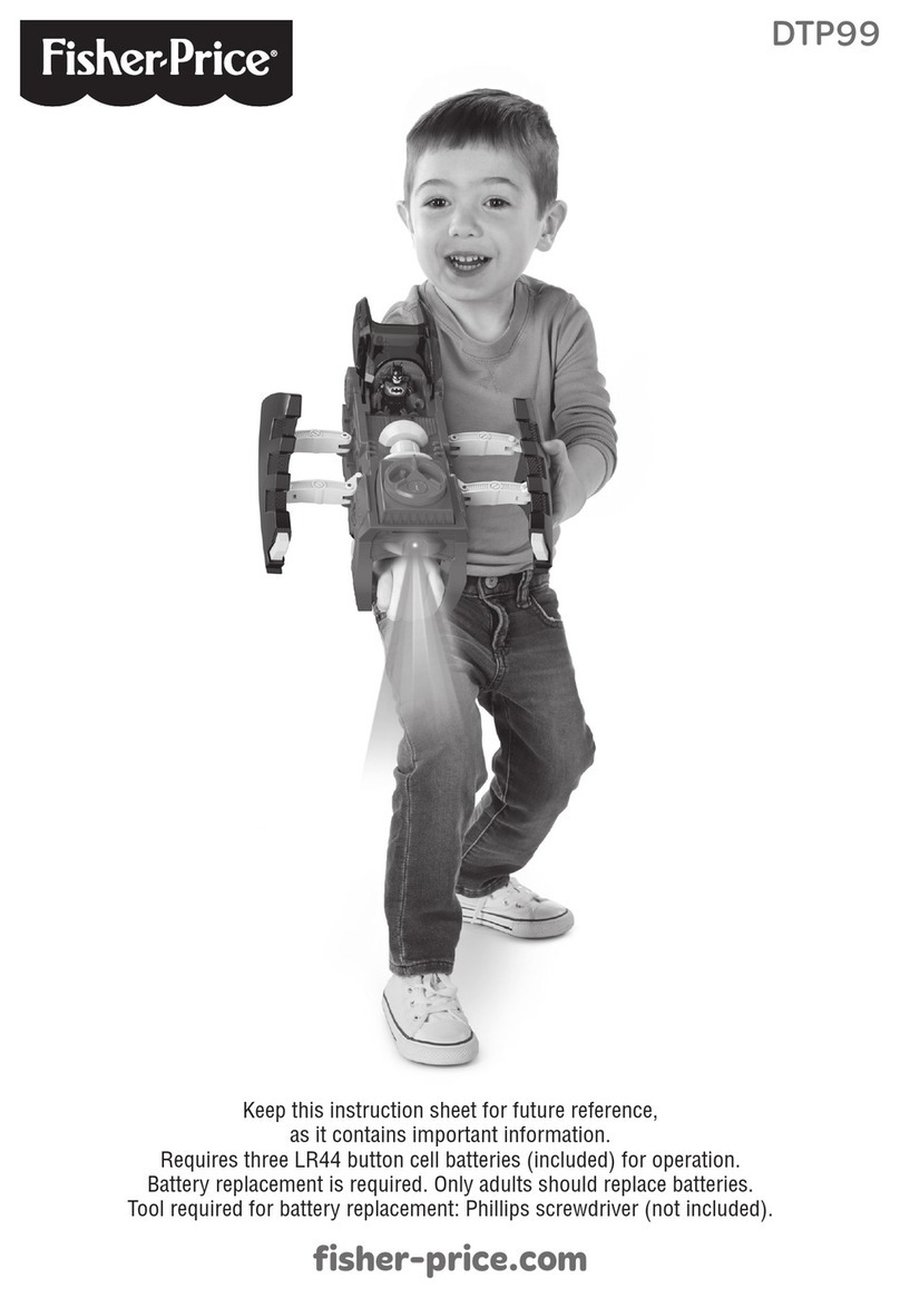 Fisher-Price DTP99 quick start guide