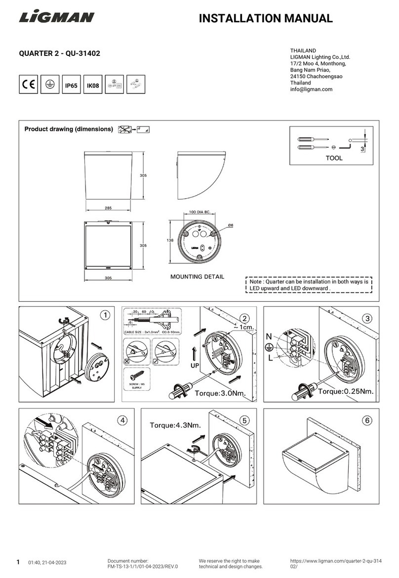 LIGMAN QUARTER 2 User manual