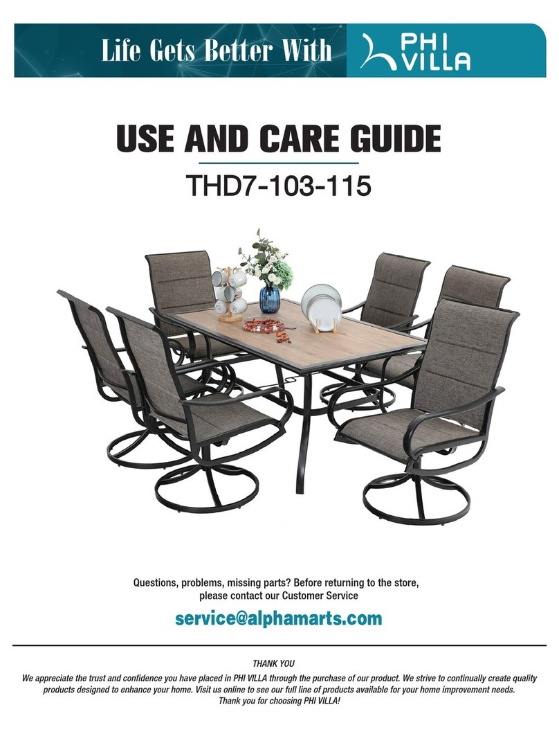 PHI VILLA THD7-103-115 User manual PHI VILLA THD7-103-115 User manual