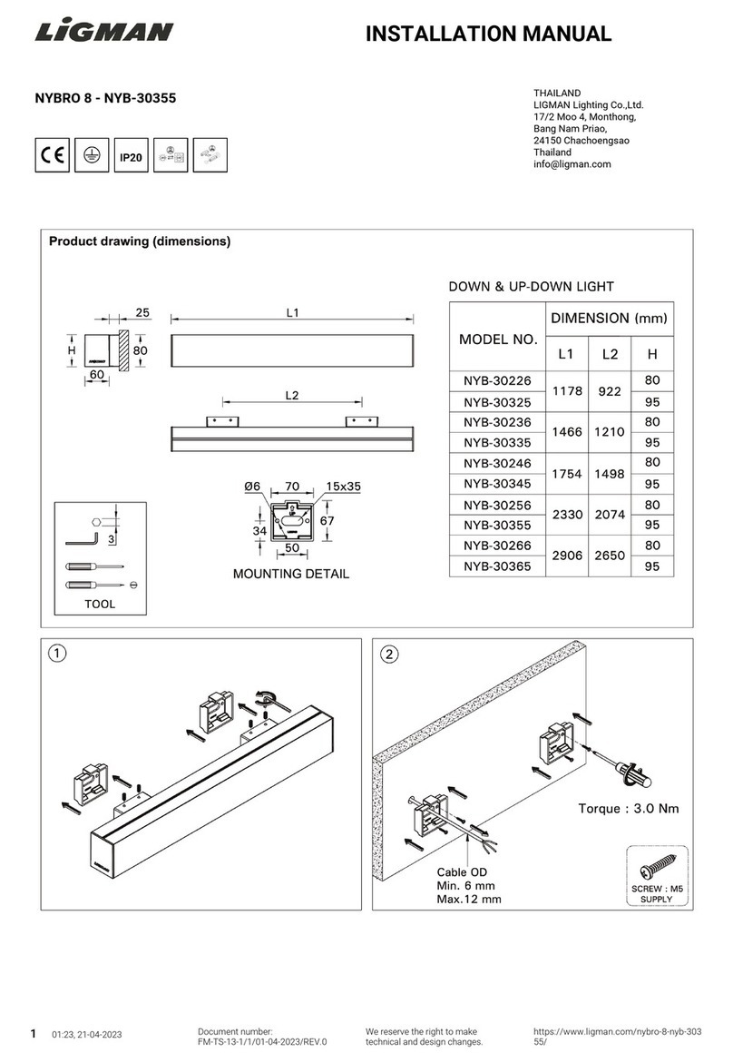 LIGMAN NYB-30355 User manual