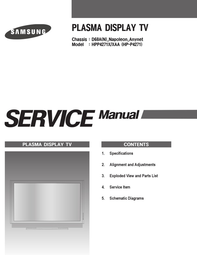 Samsung HPP4271X/XAA User manual Samsung HPP4271X/XAA User manual