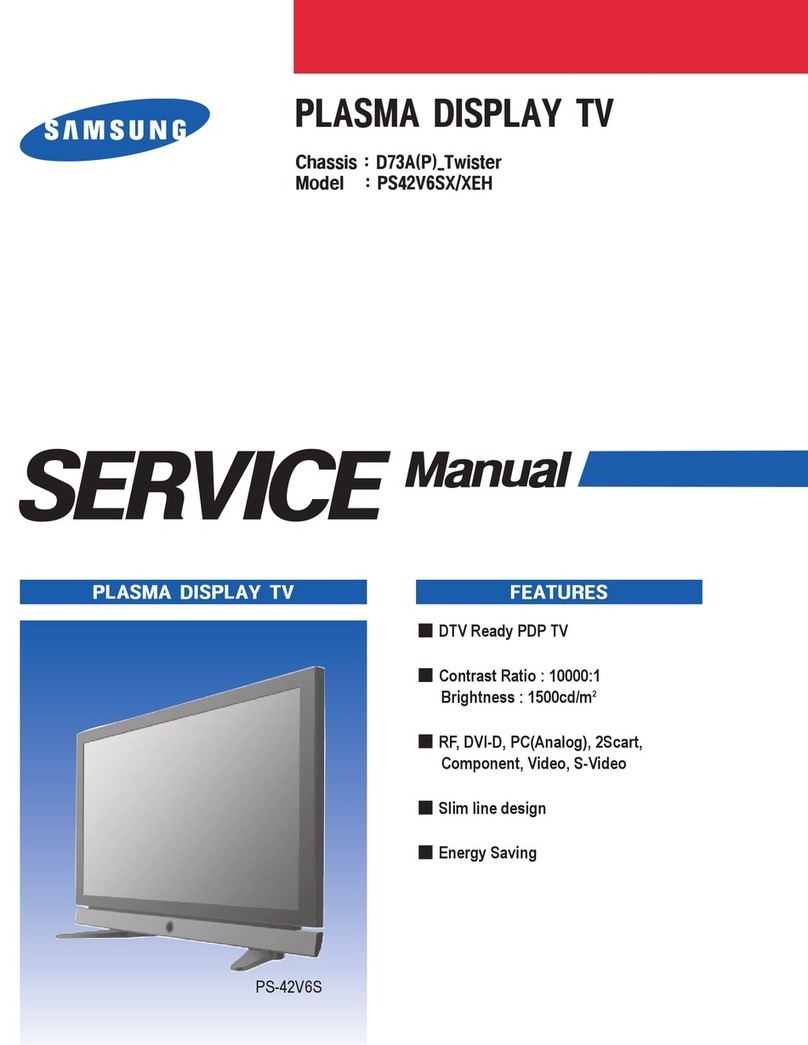 Samsung PS42V6SX/XEH User manual